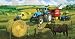 Big Round Baling Day 500 pc Jigsaw Puzzle