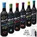 6 Marriage Milestones Wine Bottle Covers- Bridal Gift, Engagement Gift, Wedding Present