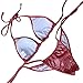 MOOSKINI Women Lovely Pattern Polka Dot Halter Bikinis Set Beach Wear Bathing Suit