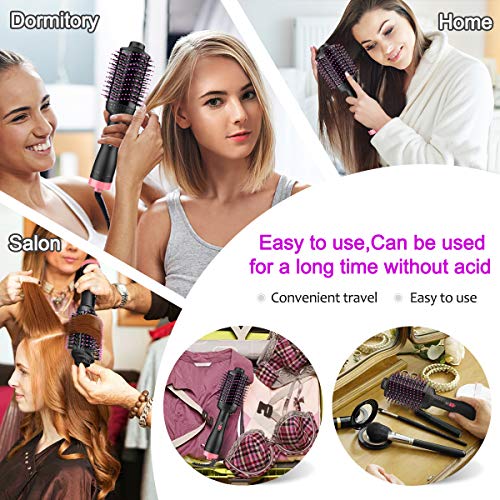 Hair Dryer Volumizer One-Step Hot Hair Air Brush, 3-in-1 Multi-functional Negative Ion Hair Straightener Curler Brush Reduce Frizz and Static for All Hair Types 2019 - Thumbnail 6