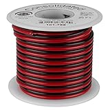 Consolidated 16 AWG 2-conductor Power Speaker Wire 25 ft. (Red/Black)