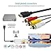 HDMI to RCA Cable, [Upgraded] HDMI to RCA Converter Adapter Best Buy Audio Extractor Jacks Cord
