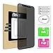 Mothca Screen Protector Privacy Compatible with iPhone XS/iPhone X Full Screen Case Friendly Anti-Spy Tempered Glass Film 3D Touch 9H Hardness Glass Screen Guard Anti-Scratch Bubble Free