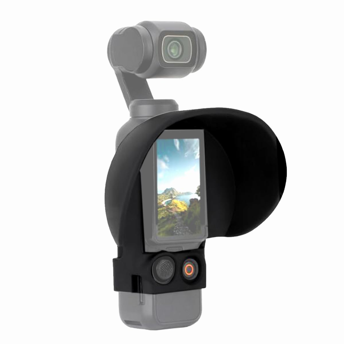 Osmo Pocket 3 Screen Sun Shade Cover Sun Hoods Anti-Glare for DJI OSMO Pocket 3 Accessories