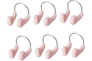 Sosoport 6pcs Swimming Nose Clips Waterproof Swimming Nose Clips Nose Protector for Swimming