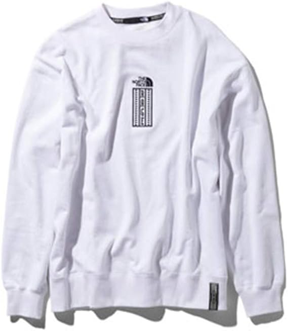 Amazon The North Face ノースフェイス レイジスウェットクルー M ホワイト アウトドア セーター トレーナー 通販