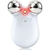 2-in-1 Red Light Microcurrent Facial Device | Enhances Lifting & Firming Capabilities | Reduces Wrinkles and Puffiness | Smart Photon Micro-Current Device, Model:EP-300