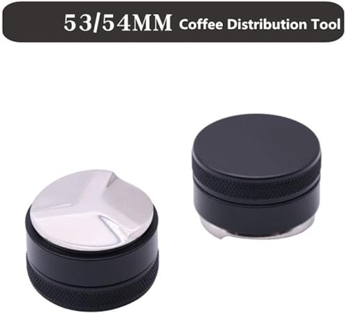 Distribuidor de café de 53 mm, herramienta de distribución de café