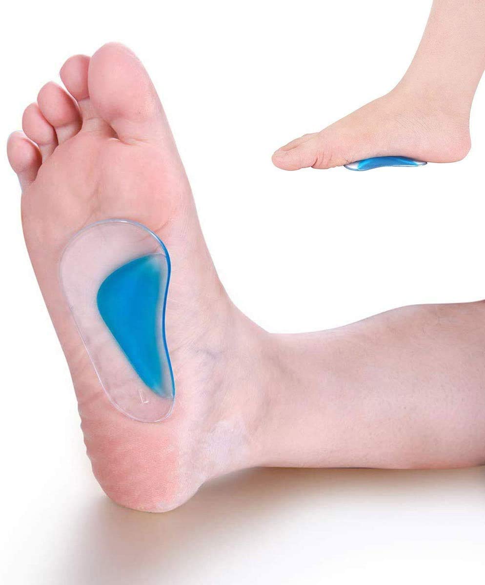 PEDIMEND™ Medicated Silica Gel FLAT FOOT ARCH SUPPORT INSOLES Plantar