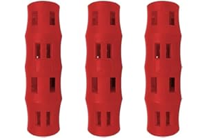 Snappy Grip Ergonomic Replacement Bucket Handles (3 Pack) - Red