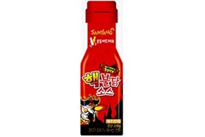 XIYNBH [SAMYANG BULDARK] Korean Fire Noodle Challenge Hot Chicken Flavor Ramen Spicy Noodle Tteokbokki Rabokki Buldak Rabokki 삼양불닭 (Extremely Spicy Buldak Sauce)
