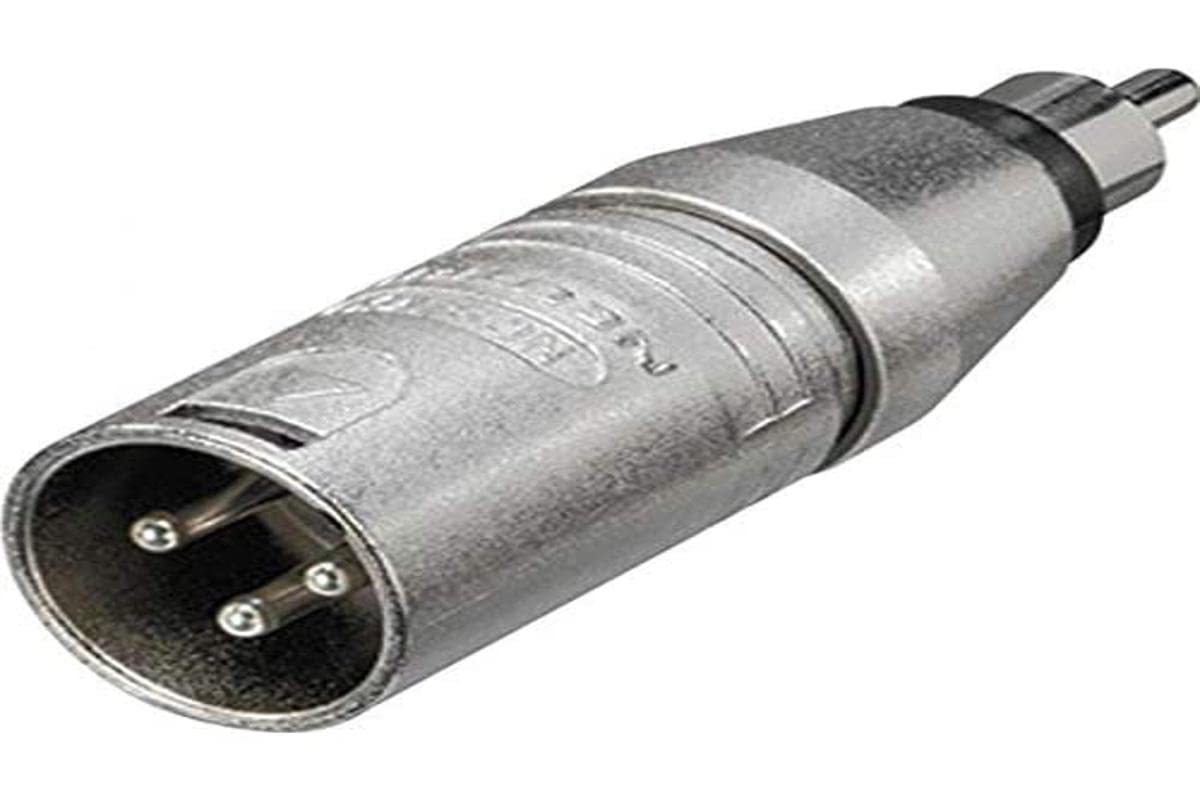 Neutrik NA2MPMM 3 for XLR Bar Male to RCA Male Audio-by-Neutrik Adapter