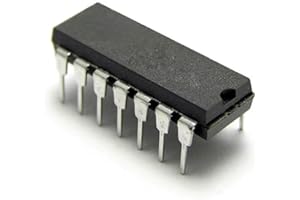 DBParts 10Pcs 74LS75 SN74LS75N DM74LS75N DIP-16 Black Plastic 16-Way DIP Switch Integrated Circuit