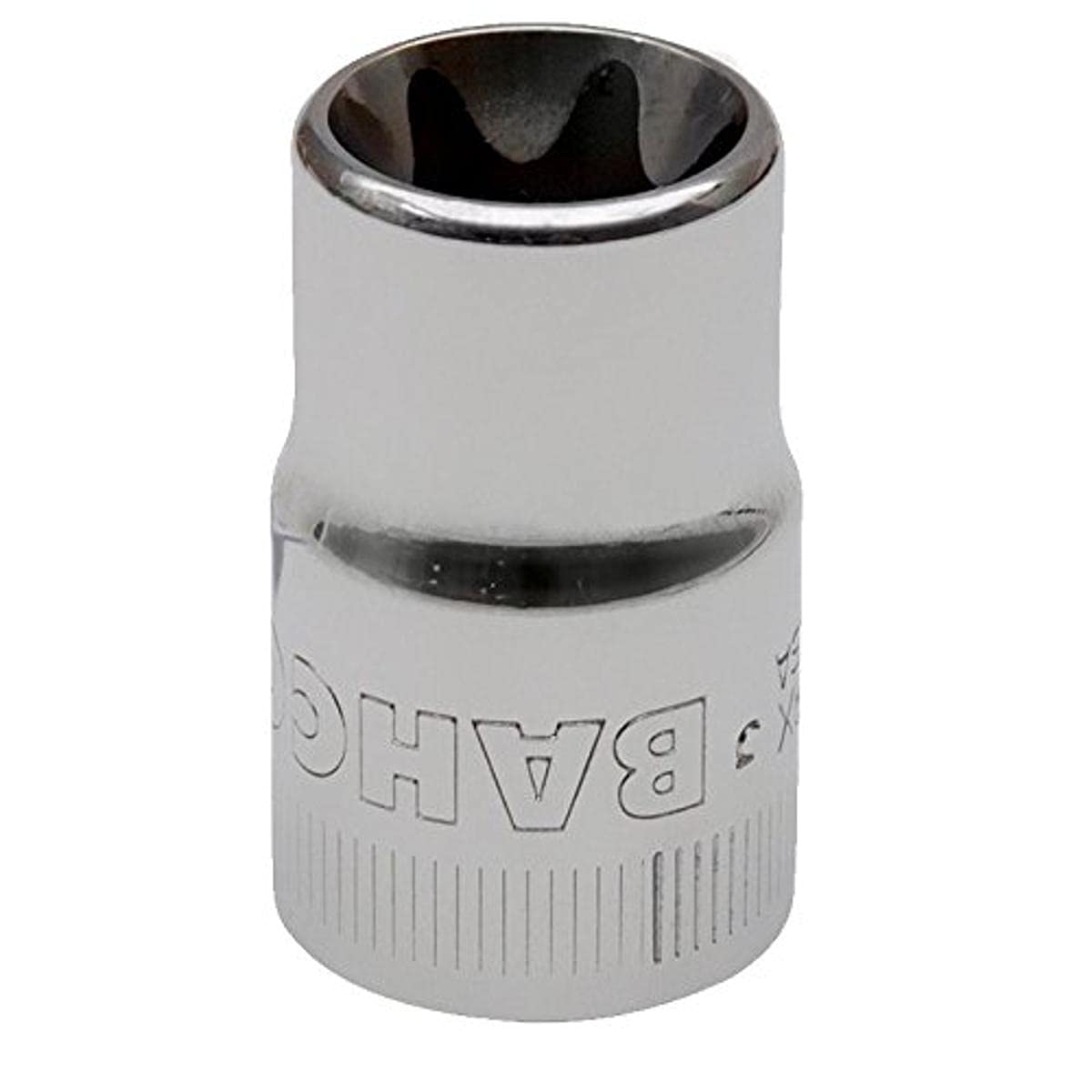 Bahco 7800TORX-E8 Torx Socket, Silver, 1/2-Inch