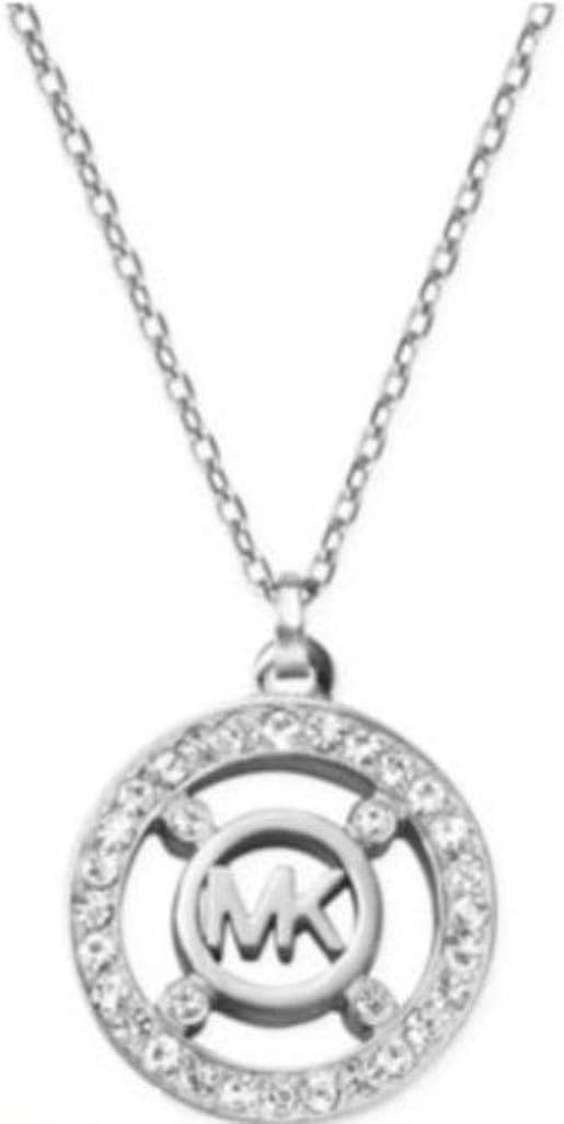 mk logo necklace