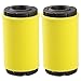 HIPA 793569 793685 Air Filter for Briggs & Stratton 4241 5415 John Deere GY21055 MIU11511 LA125 LA115 D100 D110 D120 GY21055 MIU11511 Lawn Mower Tractor (Pack of 2)