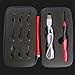 eQFeast Improved Black Marked Size - Rechargeable Lighted Crochet Hooks with Interchangeable Heads(9 Sizes,2.5mm to 6.5mm)-LED Lite Hooks Sets for DIY Weave Yarn