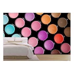 Makeup Set Multicolor Eyeshadow Palette - Canvas Art Wall Decor-66 x96