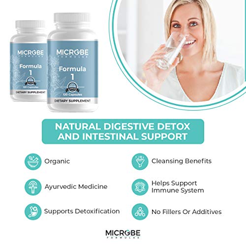 Microbe Formulas Organic Formula 1 Intestinal Support 120 Capsules