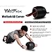 Wolfyok Ab Roller Wheel Ab Carver Pro Roller Exercise Equipment Smart Brake Rebound Knee Pad Included Abs Abdominal Core Fitness Workouts Training Men Women Beginners Professionals