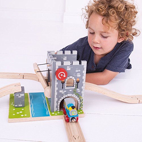 Bigjigs Rail Wooden Drawbridge - Wooden Train Set Accessories