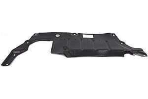 FITRITE AUTOPARTS FITRITE AUTO PARTS New Rear Undercar Shield for 2008-2020 Mitsubishi Lancer and 2011-2019 Mitsubishi RVR, Made of Plastic MI1228114 5370A311