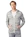 Alternative Men's Eco Zip Hoodie Sweatshirt, Urban Grey, Large