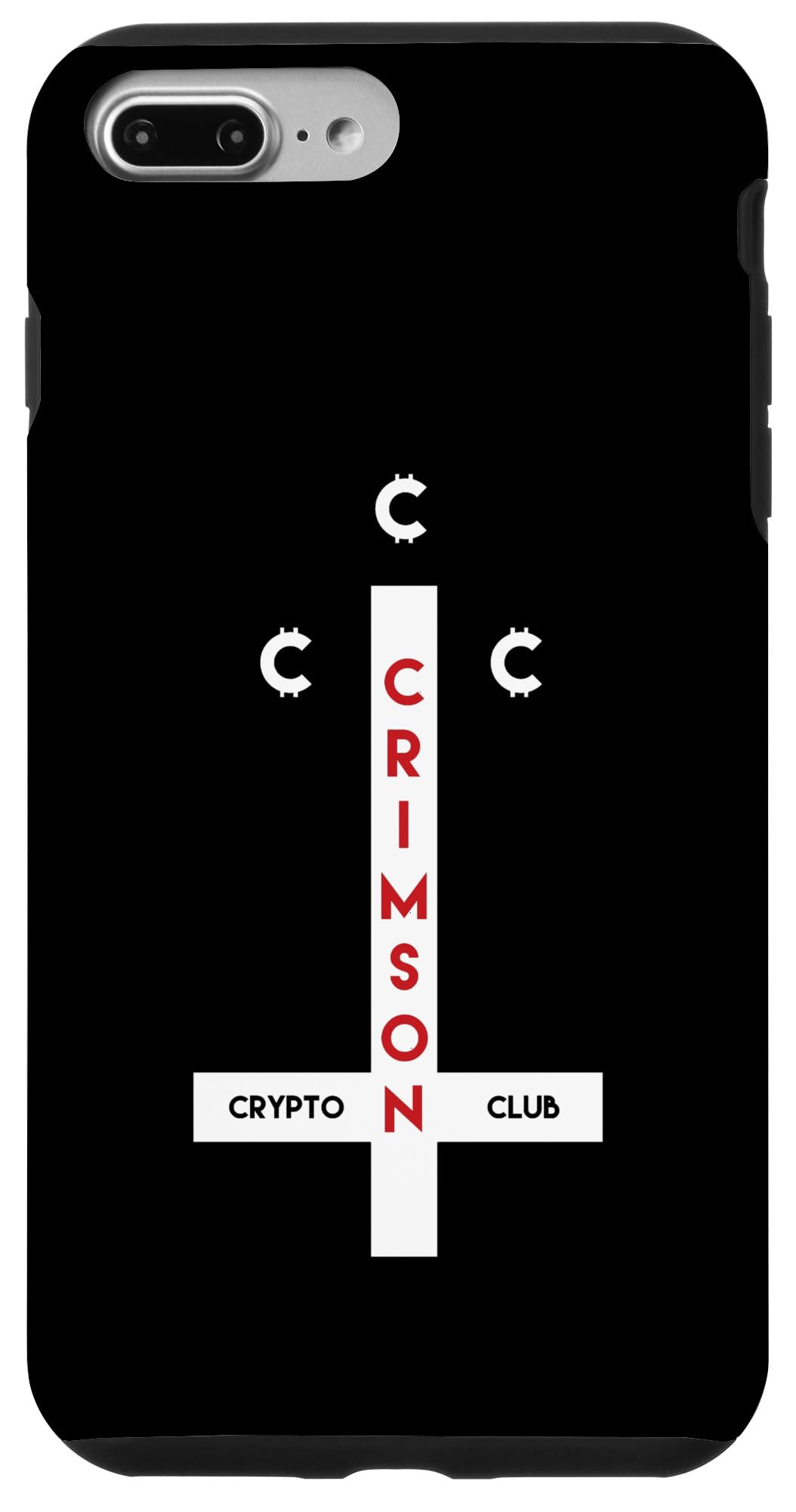 Clerks 3 Blockchain Coltrane Crimson Crypto Dark Case for iPhone 7 Plus/8 Plus