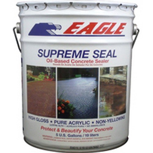 Eagle Sealer EU5 Clear Supreme Seal, 5 gal Pail,(State Sales Restrictions)