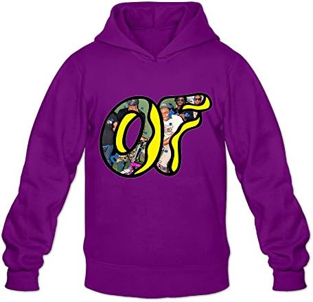 Men's Odd Future Logo Hoodie Purple XXL