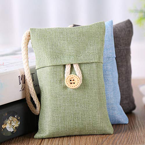 Buybuybuy 1pcs Nature Fresh Air Purifying Bag, Bamboo Charcoal Odor Absorber, Charcoal Air Freshener, Chemical Free Moisture Odor Eliminator & Removal Bags. For Home, Closet, Shoes, Car - Thumbnail 4