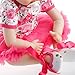 SanyDoll Reborn Baby Doll Soft Silicone Vinyl 22inch 55cm Lovely Lifelike Cute Baby Boy Girl Toy Beautiful Princess Dress
