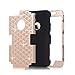iPhone 6S Case,iPhone 6 Case,Anna Shop Studded Rhinestone 3in1 Shockproof Hybrid Full-body Protective Case Hard Cover PC+Silicone Full Body Protective High Impact Defender Cover For iPhone 6 6S