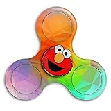 The Muppet Elmo Big Smile Face Tri-Spinner Fidget Toy Fidget Spinner Toy Stress Reducer