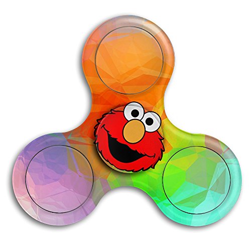 The Muppet Elmo Big Smile Face Tri-Spinner Fidget Toy Fidget Spinner Toy Stress Reducer