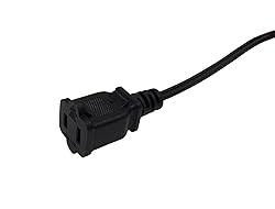 2 Prong Extension Cords, 5 FT Indoor Small Power