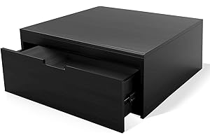 LYASIL Laundry Pedestal Heavy Duty Wood Washer Dryer Pedestal 28" Universal Fit Anti-Vibration Washing Machine Stand,500 LBS Capacity (Black)