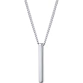 S.Leaf Gold Dainty Pendant Necklaces for Women Sterling Silver Gold Plated Layered Horizontal Vertical Bar Star Starburst Moon Cubic Zirconia Lariat Necklace for Women Trendy Gifts