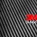 3M DI-NOC CA-421 BLACK CARBON FIBER 4ft x 1ft (4 sq/ft) Flex Vinyl Wrap