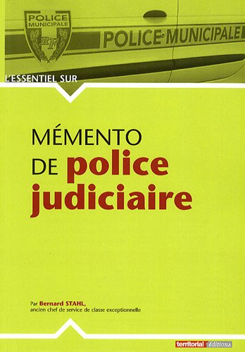 Mémento de police judiciaire