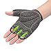 HTZPLOO Bike Gloves Cycling Gloves Biking Gloves for Men Women with Anti-Slip Shock-Absorbing Pad,Light Weight,Nice Fit,Half Finger Bicycle Gloves