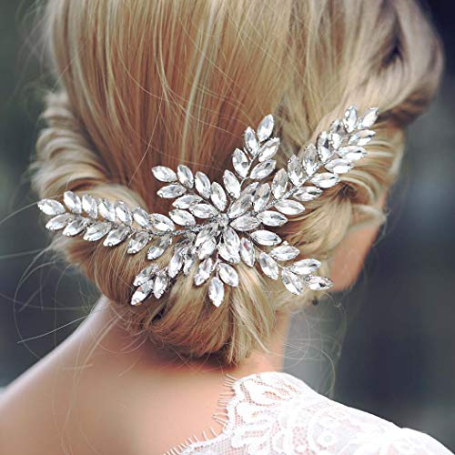 Yean Wedding Hair Comb Rhinestones Bridal Hair Side Comb