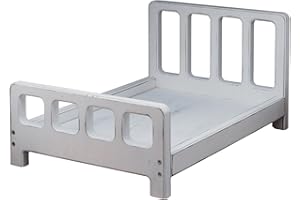 SKUMFIDUS Newborn Photography Props Bed Baby Photoshoot Props Wooden Posing Bed Studio Photo Props Handcrafted Rustic for Professional Photographers Newborn Photo Sessions Detachable Doll Bed