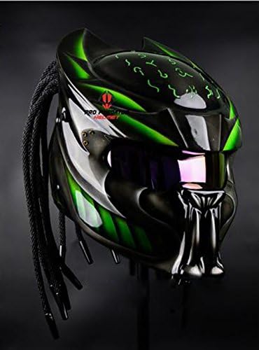 Pro Predator Motorcycle Helmet bone grill predator SY53 (L)
