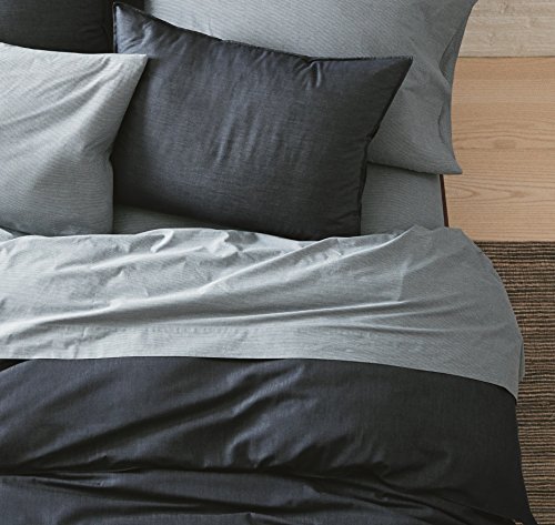 Calvin Klein Home Denim Wash King Comforter Set Deep Wash Hot