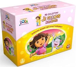 Dora L'exploratrice - Ma Collection : Je Grandis Avec Dora - Coffret 6 Dvd - Pack