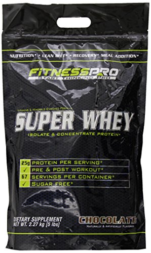 Fitness Pro Lab Inc. Super Whey, Chocolate, 5-Pound