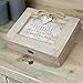 Cottage Garden Future Belongs to Those Who Believe Natural Taupe Jewelry Music Box Plays Wonderful World