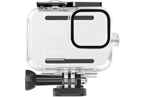 KETOPKIN 60M/196FT Waterproof Case for GoPro Hero13/Hero12/Hero11/Hero10/Hero9 Black Camera Accessories,Underwater Deep Diving Protective Shell for Hero13/12/11/10/9 Black