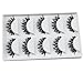 Laimeng,New 5 Pairs Long Thick Soft Handmade Fake False Eye Lash Makeup Extensions